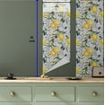 thumbnail image 5 of Ambesonne Citrus Peel & Stick Wallpaper for Home, Exotic Olive Garden Print, 13"x36", Mustard Dark Indigo White, 5 of 5