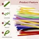 thumbnail image 2 of Uxcell 100-Pack Limpiapipas para Manualidades, 11.8" Varillas de Chenille para Arte/Festivales Ramo/Manualidades/Christmas/Proyectos DIY [Verde Militar], 2 of 7