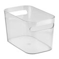 thumbnail image 1 of InterDesign 93020 10 x 6 x 6 Po Una Poubelle de Rangement pour Vanité de Salle de Bain, 1 of 5