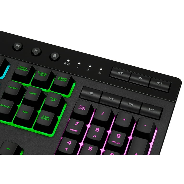 Corsair K55 PRO LITE LED Backlit RGB Gaming Keyboard - Micro Center