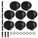 thumbnail image 1 of Moluckfu 8Ud Botones De Afinador De Guitarra Acústica En Metal Negro Confiables Para Ajuste Y Seguro, 1 of 7