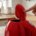 thumbnail image 6 of OVENTE Electric Kettle Hot Water Heater 1.7 Liter - BPA Free Fast Boiling Cordless Water Warmer - Auto Shut Off Instant Water Boiler for Coffee & Tea Pot - Red KP72R, 6 of 9