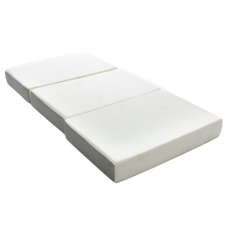 Milliard 6-Inch Memory Foam Tri-fold Mattress with Ultra Soft Removable