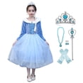 thumbnail image 1 of Dress for Girls – Princess Costume Kids Cosplay Costumes with Rich Accessories for 2-8 Years, 1 of 6