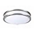 thumbnail image 3 of Elitco Lighting CF3206 14 Po. Anneau Double LED pour Plafond - Nickel Brossé, 3 of 3