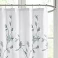thumbnail image 2 of Gracie Mills Alfred Floral Printed Burnout Shower Curtain and Liner - GRACE-12687, 2 of 3