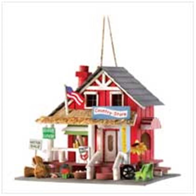 Zingz & Thingz 57070132 Country Store Birdhouse with Rustic Charm by Zingz & Thingz