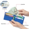 thumbnail image 4 of SENDEFN Slim Men's Leather Wallet RFID Blocking Bifold Credit Card Wallets, 4 of 8