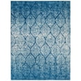 thumbnail image 3 of SAFAVIEH Madison Leighton Geometric Area Rug, Navy/Blue, 8' x 10', 3 of 10