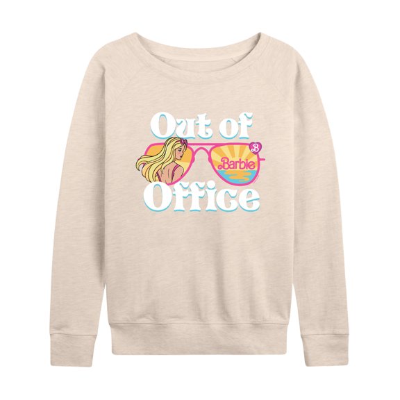 Barbie - Out of the Office Barbie - Sunglasses & Sunsets - Women's Lightweight French Terry Long Sleeve Shirt