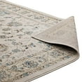 thumbnail image 6 of Modway Atara Distressed Vintage Medallion 5x8 Area Rug in Teal and Beige, 6 of 9