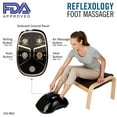 thumbnail image 7 of Daiwa Felicity Reflexology Foot Massager with Heat for Circulation and Pain Relief Shiatsu Massage for Feet, 7 of 7