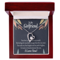 thumbnail image 1 of To My Girlfriend You are my Treasure Forever Necklace w Message Card, 1 of 8