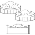 thumbnail image 4 of Coussins Gonflables pour Piscines hors Sol 2 Pcs., 4 of 7