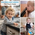 thumbnail image 3 of Komfortology Black Foam Edge Protector, 12 ft with 3M Adhesive, 3 of 7