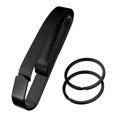 thumbnail image 1 of Guardurnaity Cinturón de almacenamiento de llaves apto para viajes Clip de llave de liberación rápida con llavero de cinturón extendido negro Type3 NO3, 1 of 6