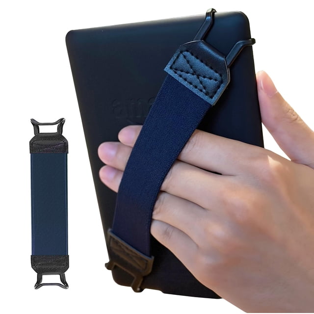 Correa de mano para tablet Kindle eReaders Fire de 6 a 8 pulgadas, color azul