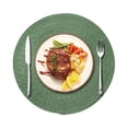 thumbnail image 5 of Round Placemats Set of 10, 12-in Washable Woven Placemats for Kitchen Dining Table, Table Placemats, 5 of 9