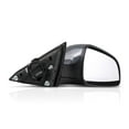 thumbnail image 5 of KarParts360 For Chevy Malibu 2008 09 10 11 2012 Door Mirror Passenger Side | Power Glass | Non-Heated | Foldaway | Black | Paint To Match | Convex Glass | LT/Hybrid Model | For GM1321342 | 20893751, 5 of 9