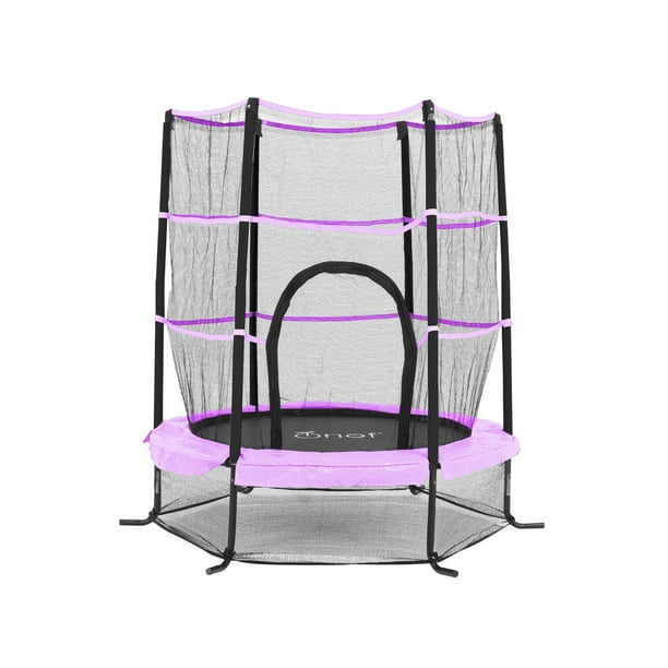 Trampolín Infantil De 1.4 Mts Onof JMP-55 C/ Malla Protectora De 1 a 3 Años