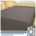thumbnail image 4 of Flat Sheet Twin Size, Breathable Lightweight Bedding for Dorm Room, Wrinkle Easy Care Top Sheet, Soft Smooth Fabric for Year-Round Comfort, 4 of 6