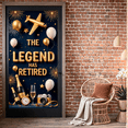 thumbnail image 4 of Decorative Design Retirement Banner Gold Theme Party Decoration Retirement Celebration Banner for Indoor Decoration Retirement Party Holiday Celebration, 4 of 9