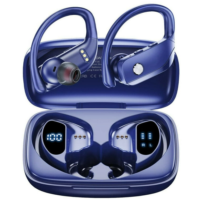 Bluetooth 5.0 True Wireless Earbuds With Mic Headphones Earhook