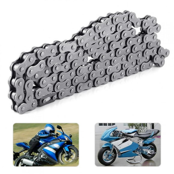 Engine Chain Replacement, Stainless Steel Bike Chain for Motorized , Chinese Brands Pit Bike, TaoTao, Buyang, Coolsports, Lifan, Kazuma , SUNL, etc.