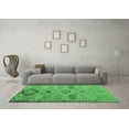 thumbnail image 3 of Ahgly Company Indoor Round Persian Emerald Green Traditional Area Rugs, 5' Round, 3 of 4