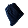 thumbnail image 2 of SWSMCLT Men's Furry Fleece Fuzzy Pajama Pants Loose Cigarette Basic Cold Weather Lounge Pants Autumn Loungewear Baggy Navy Medium-Large, 2 of 4