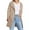 Beige, variant on Long Cardigans Cardigan with Pockets Womens Knit Cardigan Sweaters Oversized Open Front Long Sleeve Lapel Casual Jacket Fall Coat Oversized Cardigans Warm Cardigan Brown Xl