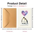 thumbnail image 2 of Tarjeta de felicitación PTRUKD Pingüino Aniversario Amor Romántico, 2 of 6