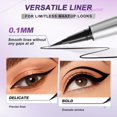 thumbnail image 6 of SACE LADY Waterproof Liquid Eyeliner, Lasting Pigmented Smudge-proof Black Eye Liner No Irritation to Eyes Makeup 0.6g, 6 of 9