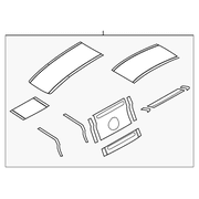 Genuine OE Ford Stripe Tape - DR3Z-6320000-AL