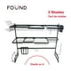 thumbnail image 3 of Escurridor De Platos 3 Pisos Ajustable 85-100cm Inoxidable, 3 of 12