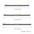 thumbnail image 2 of Cremation Jewelry Lava Stone Urn Bracelet for Ashes for Women Men Chakra Healing Balancing Genuine Leather Memorial Bracelets, 2 of 9