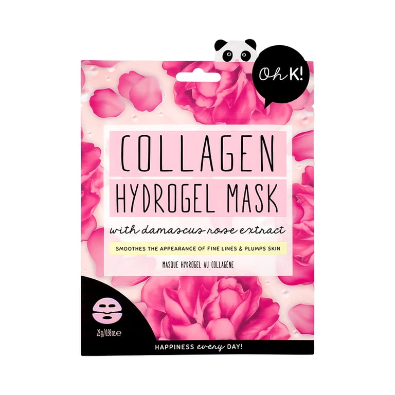 Oh K! Hydrogel Sheet Mask, Face Sheet Mask, Collagen, 1 pc