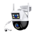 thumbnail image 1 of Cámara De Seguridad Ip 2k De 4mp Para Exteriores Impermeable Con Wifi, 1 of 5