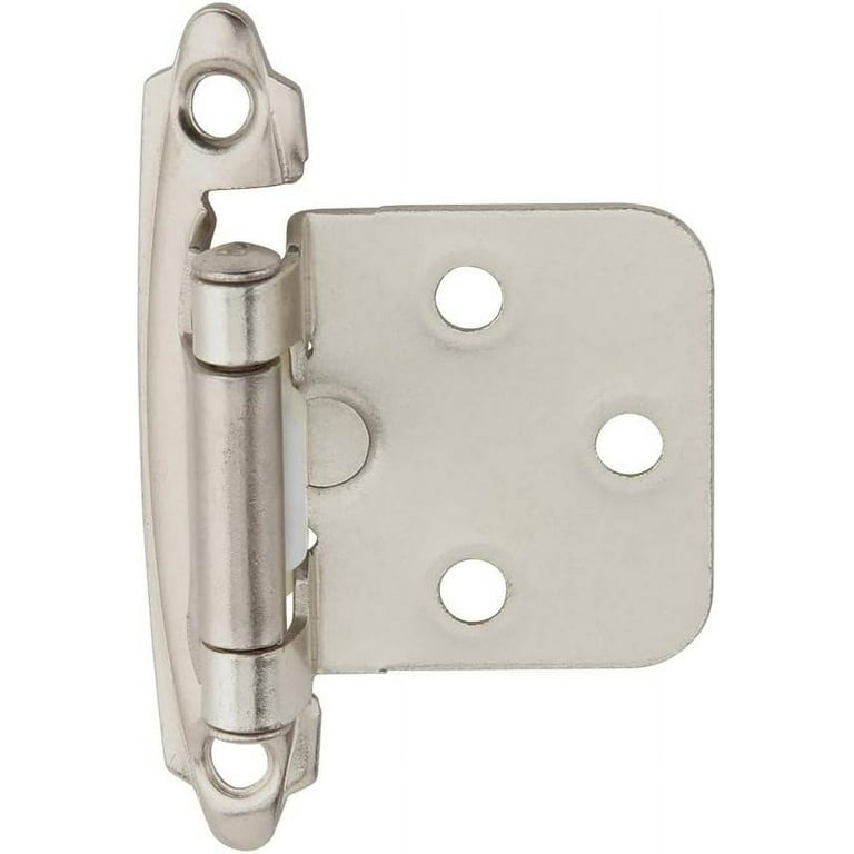 Brushed Satin Nickel Flush Hinge (6-Pair) Brushed Satin Nickel Flush Hinge (6-Pair)