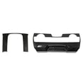 thumbnail image 1 of 2 Pcs Car Accessories: 1 Pcs Console Gear Box Panel Cover Trim & 1 Pcs Center Console Panel Trim ABS Carbon Fiber Style,1 * Console Gear Box Panel Cover 1 * Center console panel trim, 1 of 5