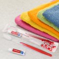 thumbnail image 2 of Travel Toothbrush and Toothpaste Kit,Travel Toothbrushes,50 Packs Travel Toothbrush Set Camping Hotel Disposable Toothbrushes with Mini Toothpaste Kit(5 Colors), 2 of 8