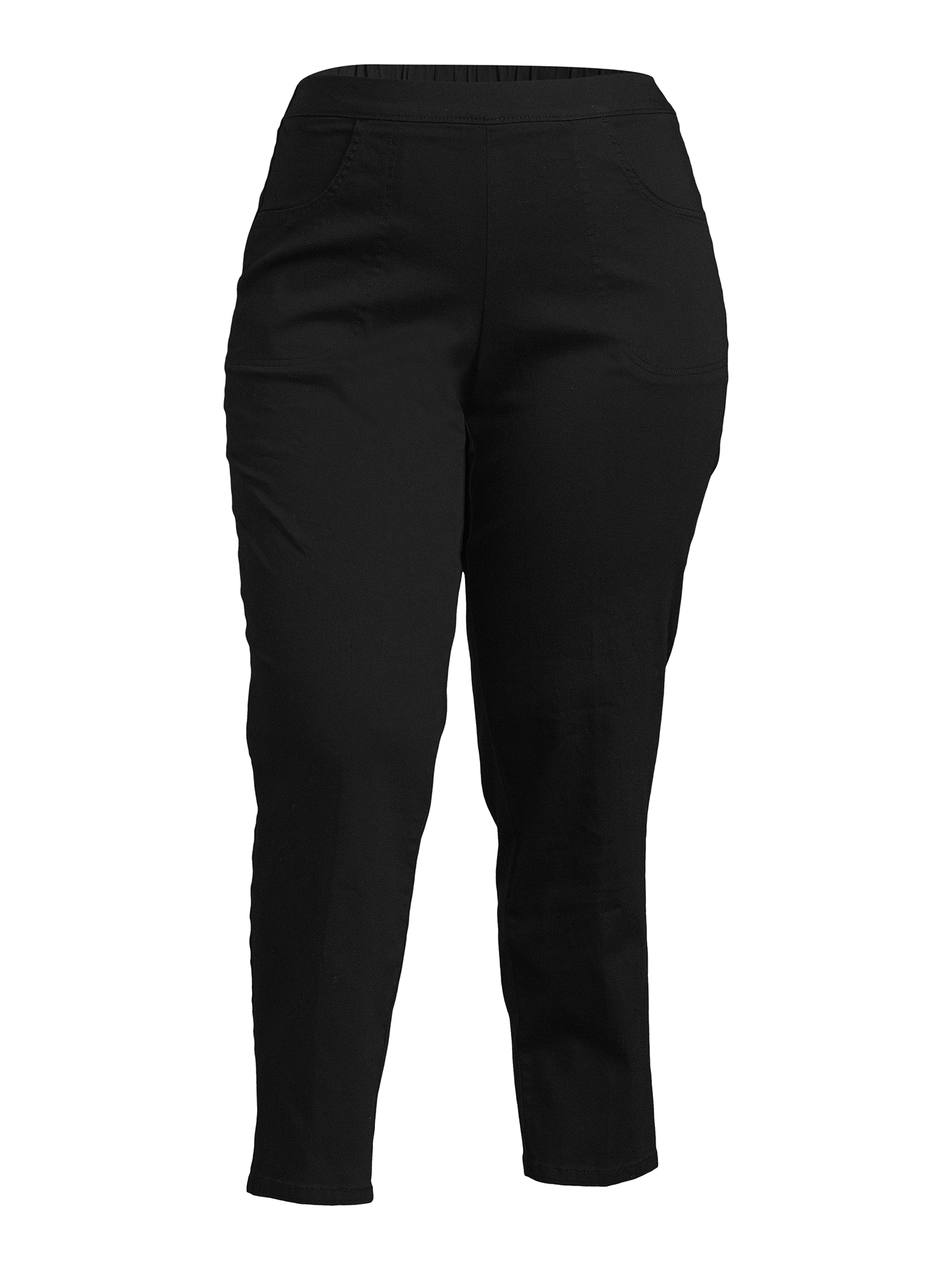Just My Size Women s Plus Size Pull On 2 Pocket Stretch Woven Pants Just My Size Women s Plus Size Pull On 2 Pocket Stretch Woven Pants