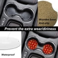 thumbnail image 4 of Car Coasters 2 Pack Stone Cup Holder Red Sweet Tomato Absorbent Drink Car Coaster Ceramic Set Small Cup Coasters, 4 of 6