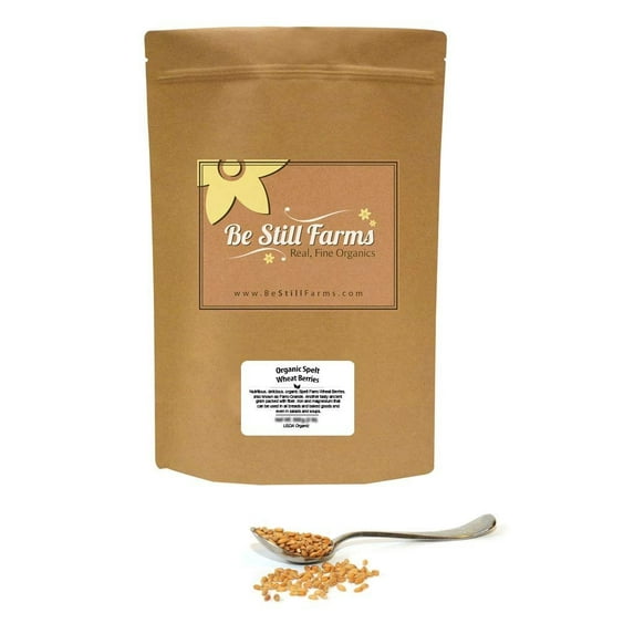 Be Still Farms Organic Spelt Wheat Berries (2 Lbs)