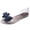 Blue, variant on OAVQHLG3B Sandals for Women Women Summer Open Toe Jelly Slip On Shoes Big Floral Fish Mouth Beach Sandals
