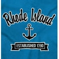 thumbnail image 2 of Rhode Island Cute Anchor Souvenir Men's Graphic T Shirt Tees Brisco Brands 4X, 2 of 6