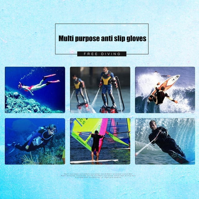1 guantes de buceo de neopreno de 0,5 mm para buceo, buceo, surf, traje de neopreno (S) JShteea Para Estrenar