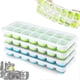 thumbnail image 1 of 4 Pack Silicone Ice Cube Trays With Lid, Space Saving And Stackable, 1 of 4