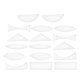 thumbnail image 1 of 2 juegos de lentes ópticas acrílicas para la enseñanza de física Lentes cóncavas y convexas para experimentos científicos y material de aula Prisma de luz acrílico, 1 of 8
