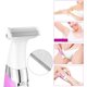 thumbnail image 2 of Afeitadora íntima para mujer, ElectriBrite 3 en 1 recortadora eléctrica para mujer para cuerpo, zona del bikini, zona íntima, vello facial y cejas, afeitadora eléctrica para mujer con peines, carga, 2 of 5